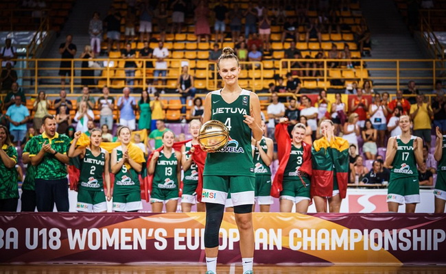 16-metė J. Jocytė – Europos U18 čempionato MVP